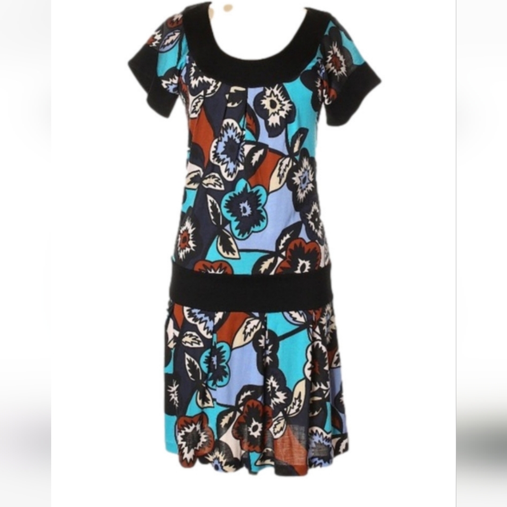Diane VON FURSTENBERG Coso Drop Waist Silk Dress